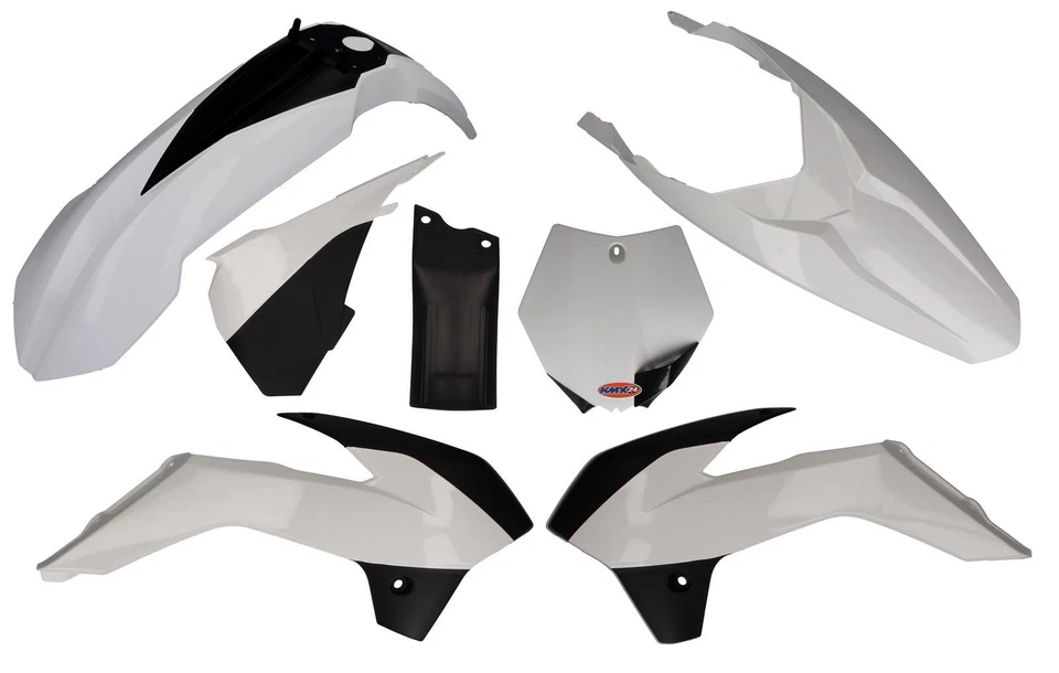 Kit En Plastique Polisport Compatible Avec KTM SX 85 13-17 Blanc - Photo 1/1