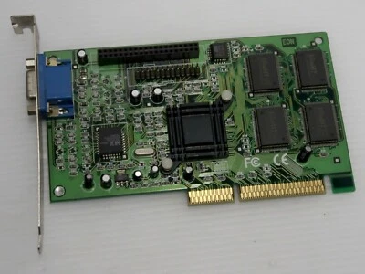 3DLabs Permedia II, 8MB, AGP 2x, DA334, VIDEO CARD - WORKING! - Image 1 of 3