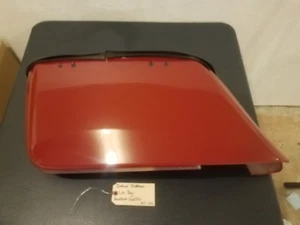 INDIAN CHIEFTAIN LH SADDLEBAG RED ROADMASTER OEM 5451493-639 TAKE OFF - Picture 1 of 8