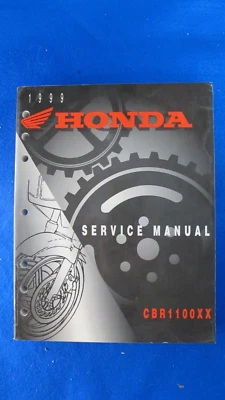 Honda 1999 CBR1100XX Blackbird NOVO EM FOLHA Manual de Loja de Serviço de Fábrica U385 - Imagem 1 de 4