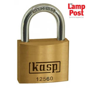 Candado de latón premium CK Tools Kasp K12560D 60 mm con grillete de acero endurecido - Imagen 1 de 1
