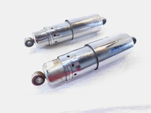 1994-1997 Honda VT1100 VT1100C Shadow 1100 ACE Chrome Rear Wheel Shock Absorbers - Picture 1 of 11