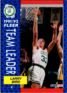 Larry Bird 1991 Fleer #373 Basketball Card - Picture 1 of 2