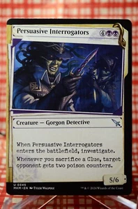 Persuasive Interrogators - Murders at Karlov Manor - Uncommon Showcase 345 - Picture 1 of 1