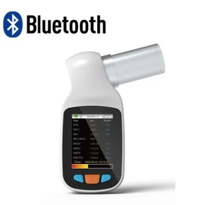 Color LCD Digital Spirometer Lung Volume Checker Bluetooth SP70B FVC FEV PEF - Picture 1 of 7