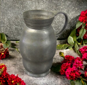 GERO HOLLAND PEWTER CREAMER CHRIS VAN DER HOEF MARKING. - Picture 1 of 8