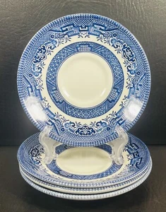 Juego de 4 platillos de sauce azul Churchill juegos múltiples disponibles - Imagen 1 de 6