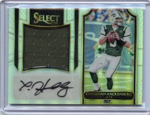 2016 Panini Select #JS-CH Christian Hackenberg Autograph Jersey Card 61/75 - Bild 1 von 2