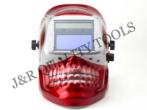 CRÁNEO MIG TIG ARCO AUTOMÁTICO OSCURECIMIENTO OSCURO MIG SOLDADURA CASCO SOLAR CAPUCHA SOLDADORES MÁSCARA - Imagen 1 de 5