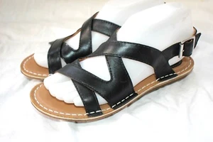 Clarks Artisian sandals 6 women's strappy flat low heel comfort 5.5 - Picture 1 of 6