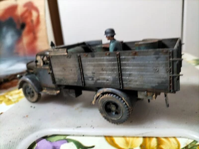 1:35 Italeri Opel Blitz Verniciato e dipinto - Immagine 1 di 4