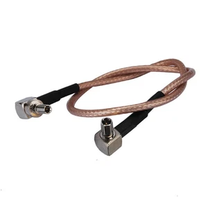 CRC9 macho ángulo recto a enchufe TS-9 macho RA cola de cerdo 15 cm modelo USB HUAWEI - Imagen 1 de 3