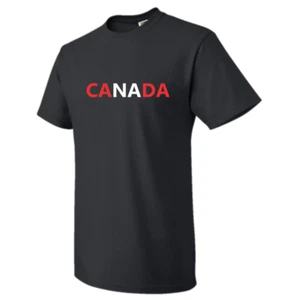 🇨🇦 Canada Custom T-Shirt men cotton heavy quality, GIFT any logo, all colors - Picture 1 of 6