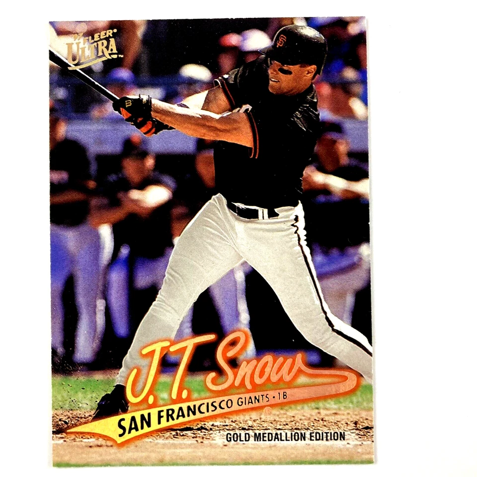 J.T. Snow 1997 Fleer Ultra Gold Medallion #359 MLB San Francisco Giants - Image 1 of 2