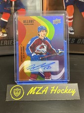 2022-23 Upper Deck Allure - #SF-14 Alex Newhook Full Rainbow Auto - Avalanche