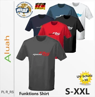 JUST COOL R1200RS Funktionsshirt T-Shirt für BMW Fans Motorrad Shirt Roadster