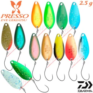 Daiwa Presso Eve Gekiatsu 2.5 g  23 mm area trout spoon various color - Picture 1 of 9