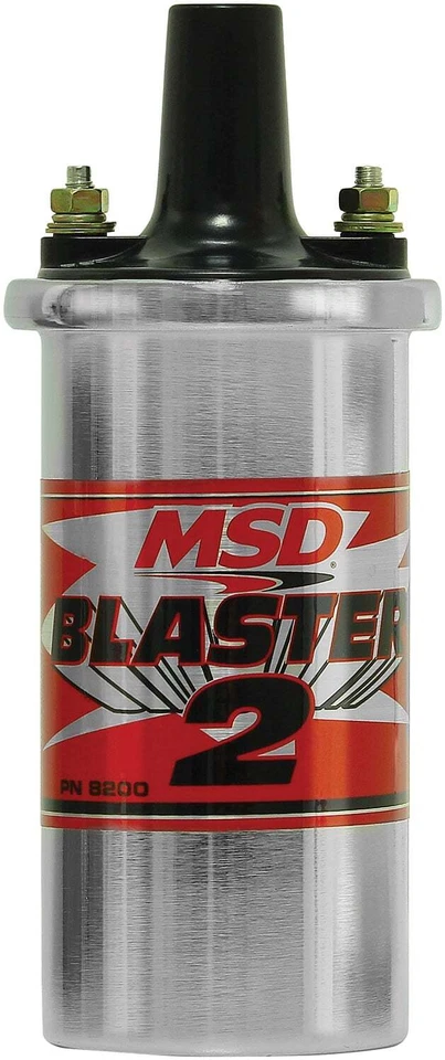 MSD Chrome Blaster 2 High Power Ignition Coil And Ballast Race Rally 8200 - Image 1 of 1