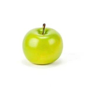Artificial Green Apple Box of 12 Decorative Fake Fruit Empire Green Apple - Picture 1 of 1