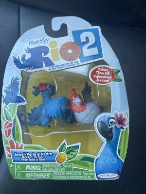 Rio 2-Pack Jewel & Pedro 2» фигурка кукла ара птица ** совершенно новый * Jakks - Изображение 1 из 3