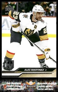 2023-24 Upper Deck #183 Alec Martinez - Picture 1 of 2