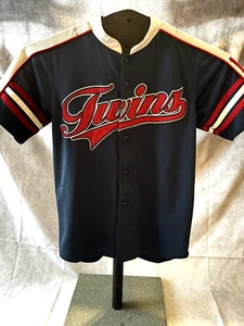 Minnesota Twins Joe Mauer #7 MLB Stitches Baseball Jersey Youth Medium - Picture 1 of 7