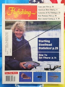 Flyfishing Magazine Oktober 1992 überraschende Steelhead Statistik KOSTENLOSER VERSAND!!! - Bild 1 von 3