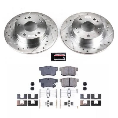 Комплект спортивных тормозов PowerStop Z23 Evolution для заднего Acura TSX 04–08 годов выпуска - Изображение 1 из 4