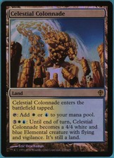 Celestial Colonnade FOIL Worldwake MINT Land Rare MTG CARD (ID# 87662) ABUGames
