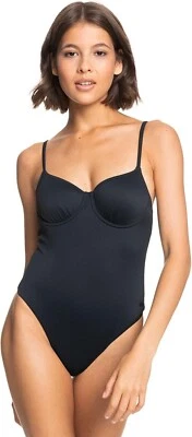 Roxy X1236 Women's Standard Rib Love The Muse One-Piece, Anthracite Size L - Image 1 of 4