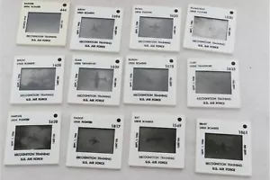 190 INDIVIDUAL 1950-60'S OFFICIAL U.S. AIRFORCE PLANE RECOGNITION SLIDES - Picture 1 of 8