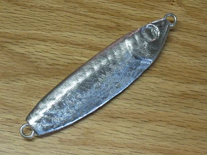 Paquete de 20 plantillas de pesca 8 oz arenque cuchara señuelo sin pintura ni anzuelo - Imagen 1 de 1