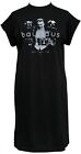 Bauhaus Damen-T-Shirt Gothic hoher Ausschnitt Kleid Bela Lugosi is Dead New Wave
