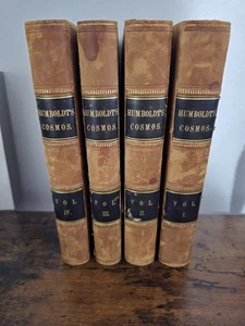 1849, COSMOS, by ALEXANDER VON HUMBOLDT, 4 VOLUMES, THE UNIVERSE - Picture 1 of 9