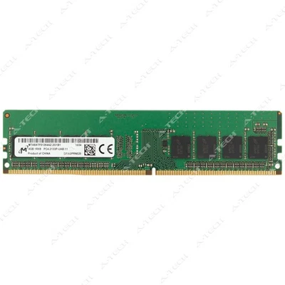 Micron 4GB DDR4-2133 PC4-17000 1Rx8 DIMM Desktop Memory RAM MTA8ATF51264AZ-2G1B1 - Image 1 of 2