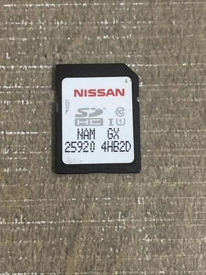 GENUINE NISSAN NAVIGATION MAP SD CARD 25920-4HB2D - Image 1 of 2