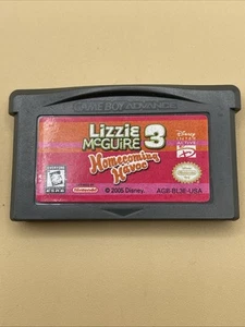 Lizzie McGuire 3: Homecoming Havoc (GameBoy Advance GBA) CLEANED & TESTED - Picture 1 of 2