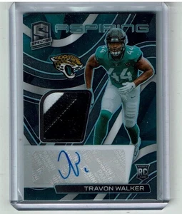 2022 Panini Spectra - Aspiring Rookie Patch Auto - Travon Walker - 68/99 - Picture 1 of 4