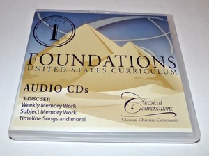 Classical Conversations Foundations Cycle 1 Audio CD 2018 5th Edition 3 Disc Set - Bild 1 von 6