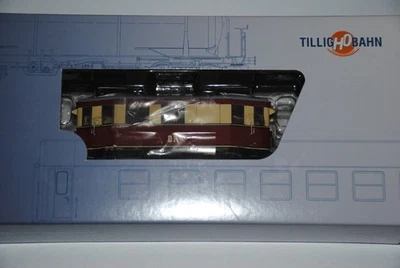 Tillig 02955 Triebwagen BR 187 001-3 der DR, Hilfsgerätewagen, digital DCC - Bild 1 von 2