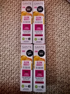 Sante Glow Boost 3in1 Vitamin Creme AHA & Vitamin F   30 ml 4 X - Bild 1 von 2