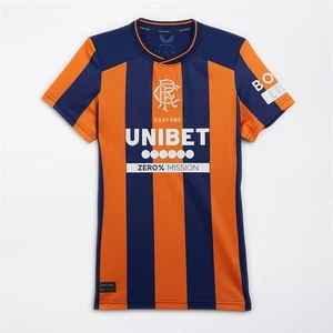 Tercera camisa Glasgow Rangers RFC 2023/24 para mujer Reino Unido 10 manga corta nueva con etiquetas precio de venta sugerido por el fabricante 69,99 GBP - Imagen 1 de 4