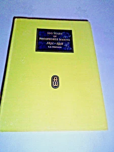 Die Geschichte von 100 Jahren Phosphorherstellung 1851-1951 Richard E Threlfall - sehr guter Zustand - Bild 1 von 16
