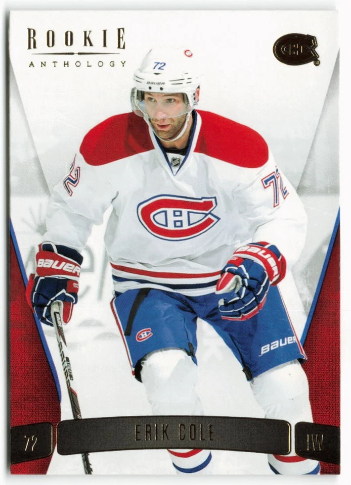 2011-12 Erik Cole Panini Rookie Anthology - Montreal Canadiens - Image 1 of 2