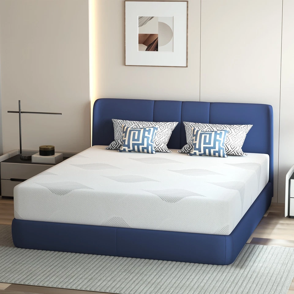 10/12" Cooling Memory Foam Twin XL Mattress,Full Queen King Medium Firm in a Box - Image 1 of 1