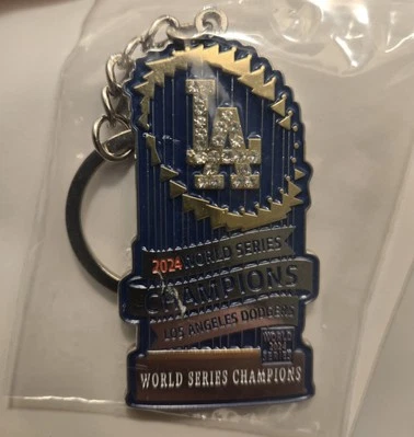 Dodgers 2024 World Series Keychain - Image 1 of 4