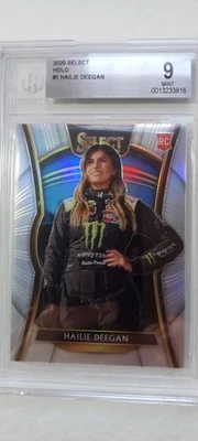 2020 Panini Chronicles Select Hailie Deegan #1 Holo Prizm BGS Graded. Low Pop.🔥 - Image 1 of 2