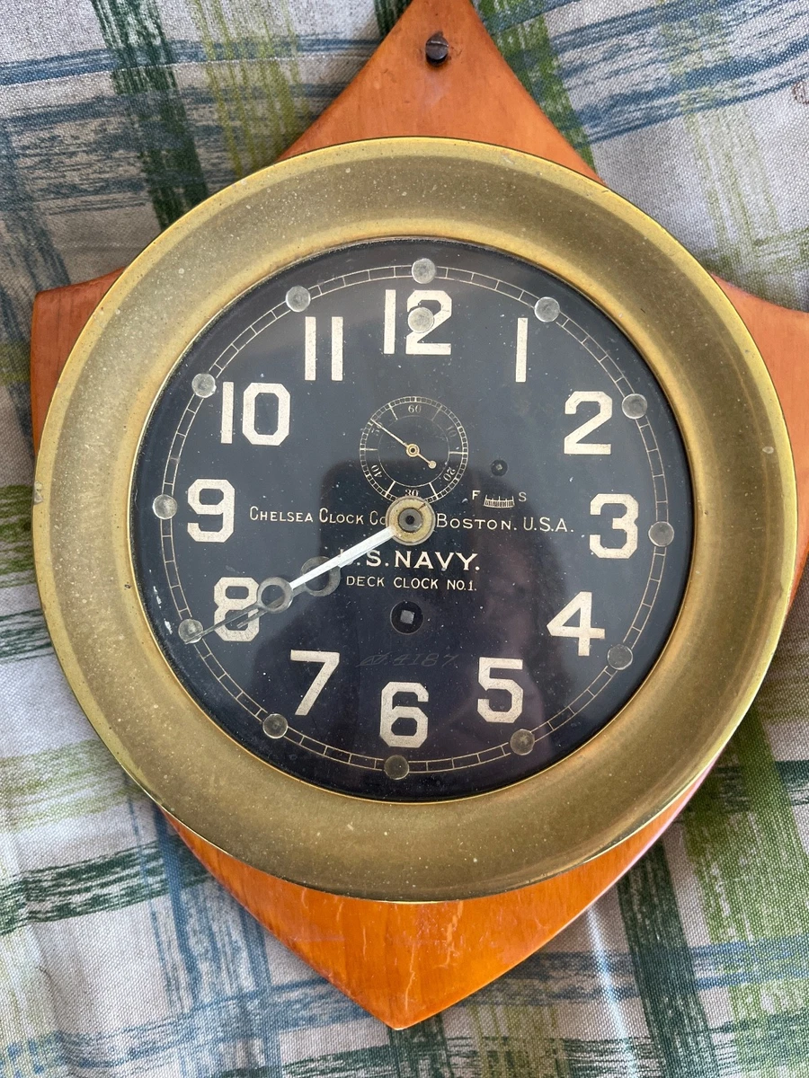 US Navy Antique Maritime Clocks for sale | eBay