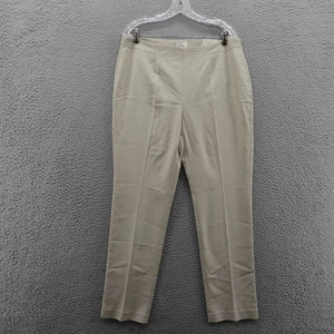 Chicos So schlankmachende Hose gerades Bein Größe 2 US 12 zierlich beige Damen Karriere NEU - Bild 1 von 14