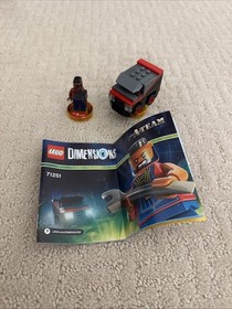 LEGO DIMENSIONS: B.A. Baracus Fun Pack (71251) 100% Complete w/Manual